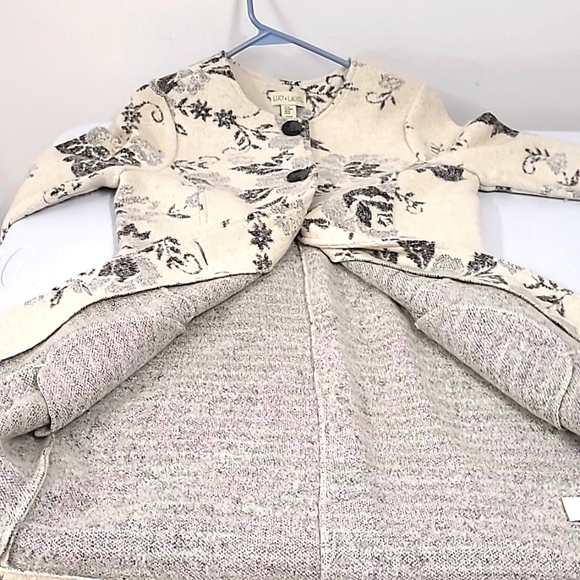 Super cute Anthropology Lucy & Laurel wool blend coat size M. - Picture 7 of 7